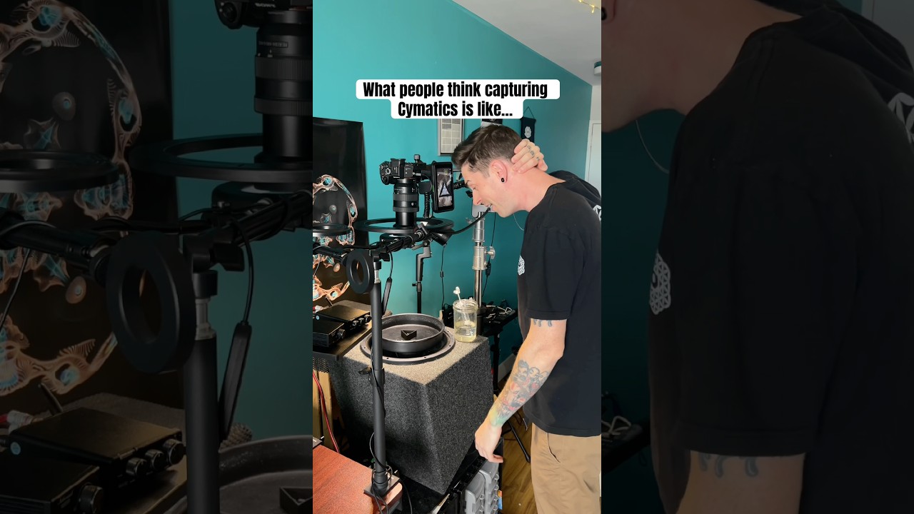 What CAPTURING Cymatics is REALLY Like!🤣🥲 