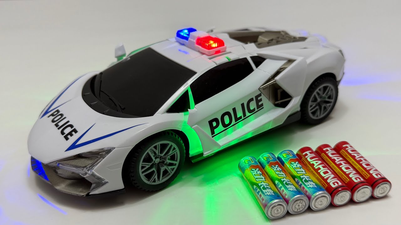 Unboxing RC Light Police Car, Electric Helicopter, RC City Bus, Electric Ambulance