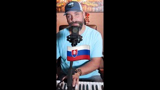 I have been asked to sing a Slovakian song - #NaKraloveholi #slovakia #czech screenshot 3