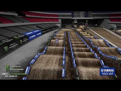 2018 Yamaha Track Map: Glendale