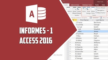 Access 2016 – Informes I -  Video 37