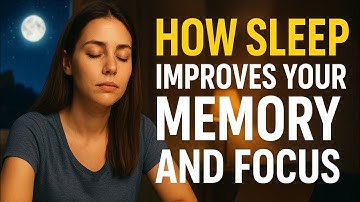 How Sleep Improves Your Memory and Focus | Unlock the Power of Quality Rest