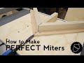 How to Make PERFECT Miters with a Miter Sled!