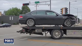 Kenosha police chase stolen car, arrest 2 | FOX6 News Milwaukee