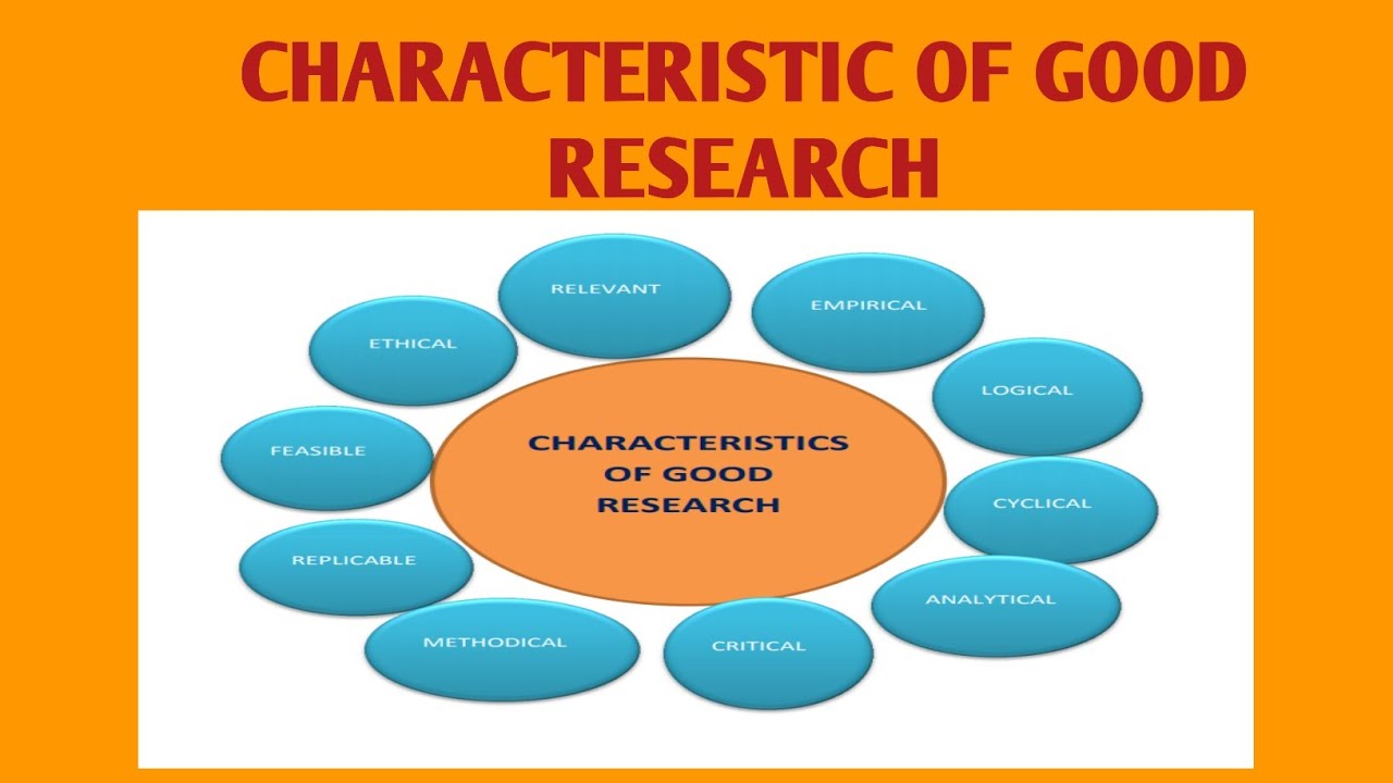 characteristics of good research report