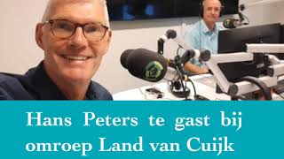 Hans Peters interview met Omroep Brabant