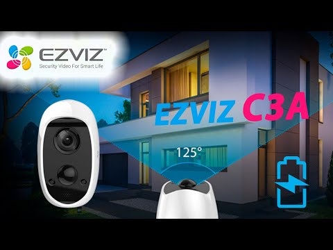 Аккумуляторная беспроводная WI-FI IP камера 2Мп EZVIZ CS-C3A
