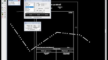Vẽ hành lang đường điện (Line styles đường điện) Microstation V8.5