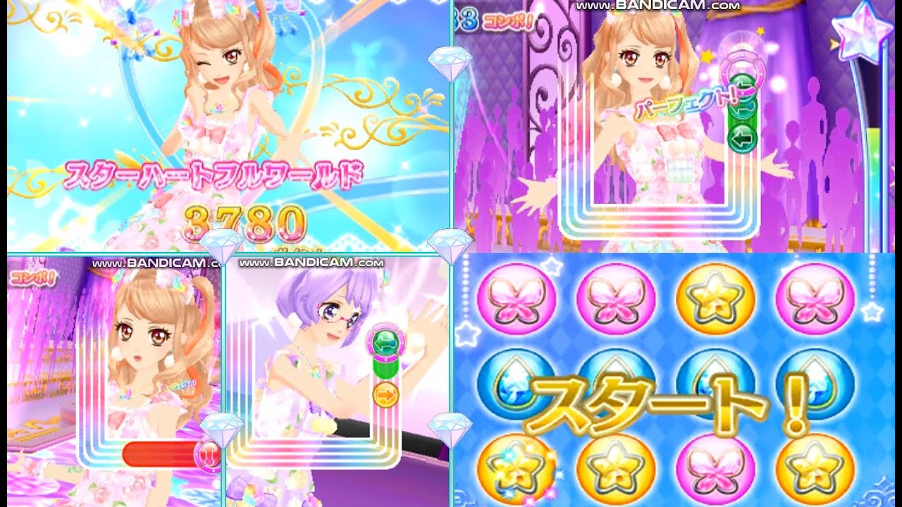 3DSアイカツスターズ！香澄真昼&七倉小春で未来トランジット・とても