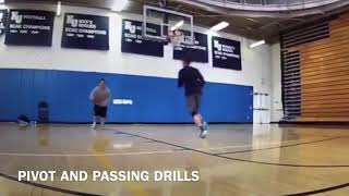 Pivot to Passing Drills: