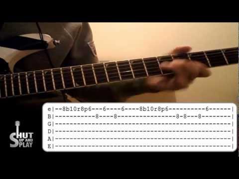 Gold On The Ceiling Solo Lesson The Black Keys Youtube