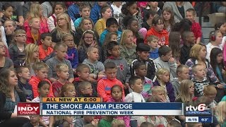 Decatur Township students take Smoke Alarm Pledge