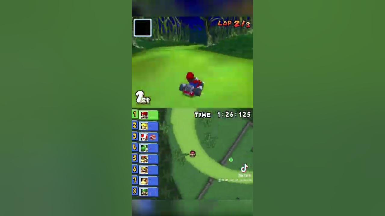 Mario kart DS - Luigi’s mansion