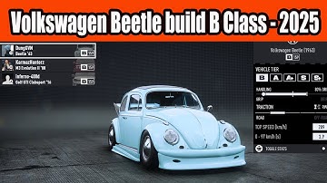 Volkswagen Beetle build B Class in NFS Unbound in 2025