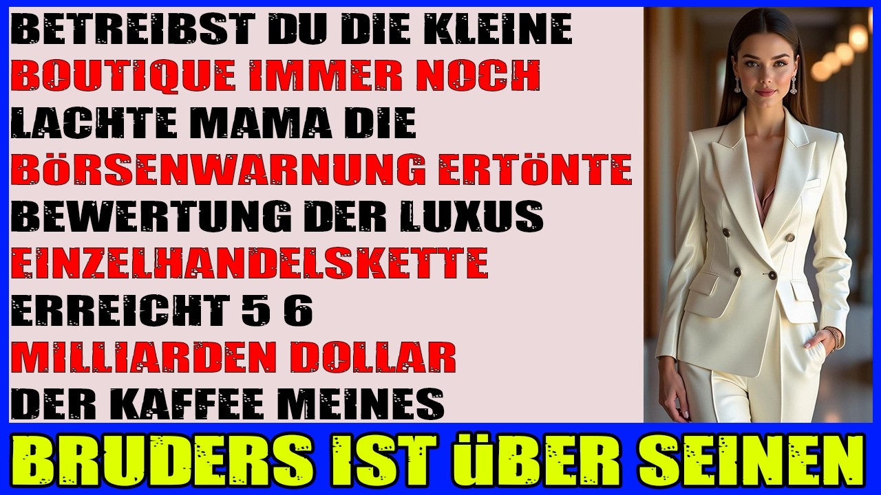 Beim Familiendinner verspotteten sie meinen Laden  dann ging mein Imperium an die Börse