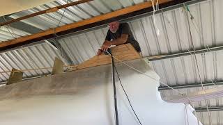 Suhaili Replica - Fairing Timber Keel