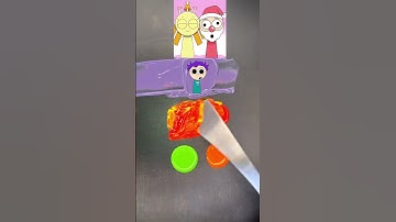 Satisfying Sprunki colors,Guess the mixed color #sprunki #squidgame2 #incrediboxsprunki #colormixing