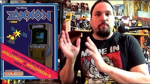 ZAXXON on Intellivision | First Time Playing