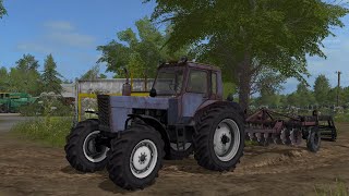 [РП] Купил необычный трактор в колхоз! Farming Simulator 17