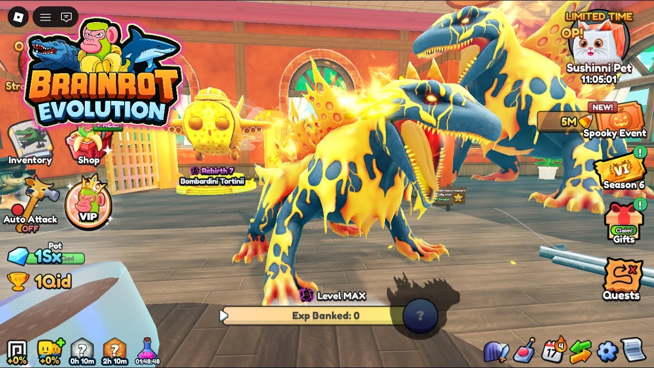 BRAINROT EVOLUTION - LIVE STREAM #1