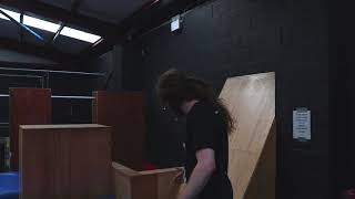 Breaking Barriers - Side flip Precision