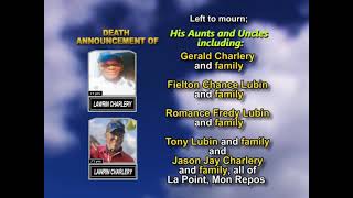 Lawrin Charlery ~ Long Obituary