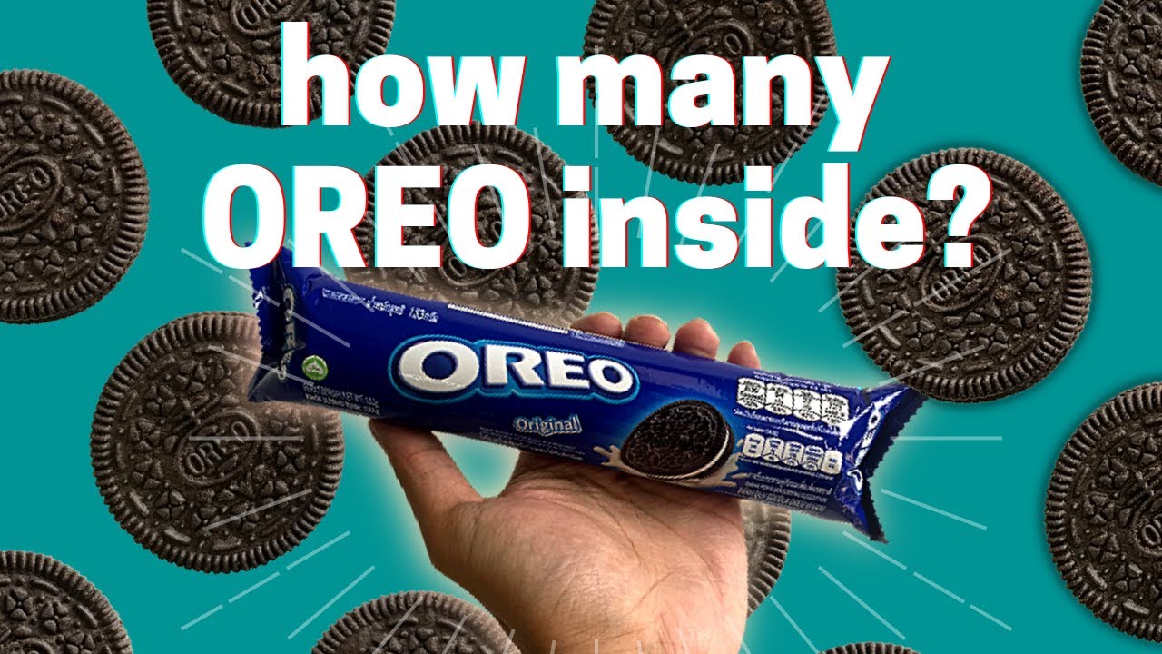 Total Pieces Of Oreo Inside A 133G Oreo Pack?