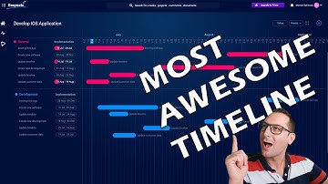 How to use most awesome timeline (Ganttchart)