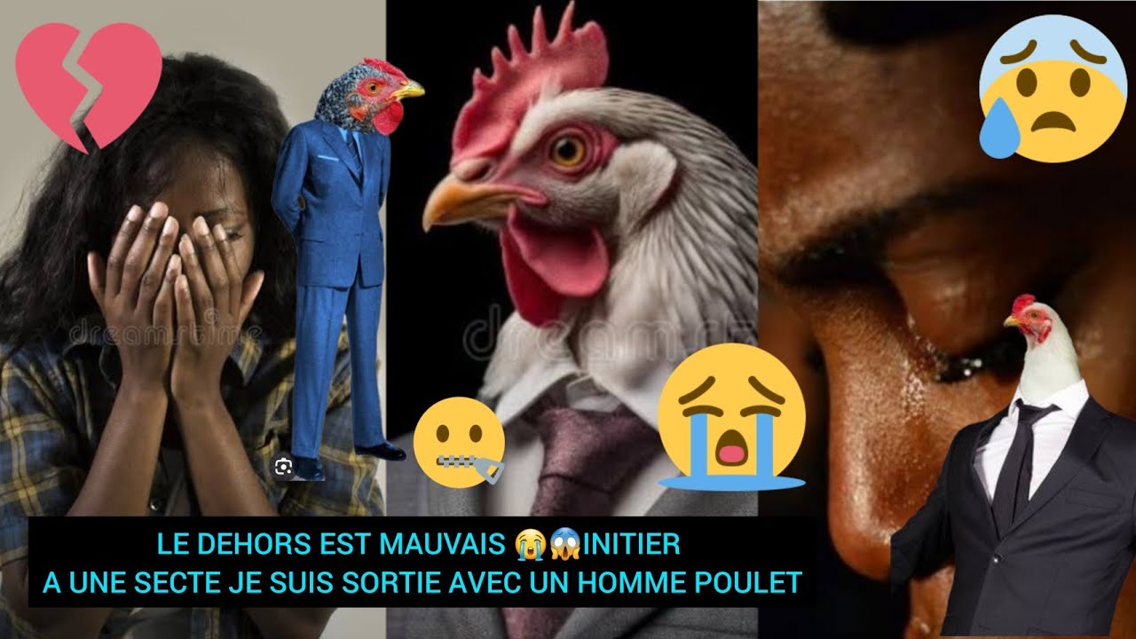 LE DEHORS😭😱INITIER A UNE SECTE JE SUIS SORTIE AVEC UN HOMME POULET