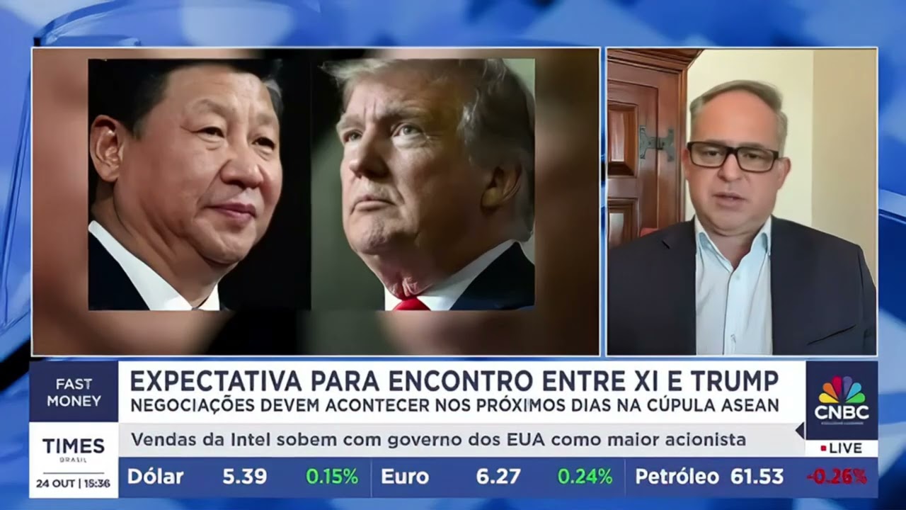 [CNBC] TIMES BRASIL | Comentando a negociação EUA X CHINA
