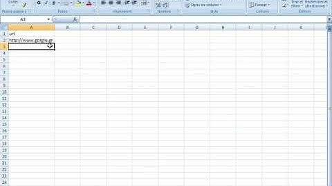 Supprimer et rétablir un lien hypertexte dans une cellule d
