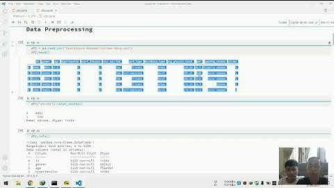 KLASIFIKASI KNN + SVM PYTHON INDONESIA || DATASET HEART DESEASE DAN STROKE