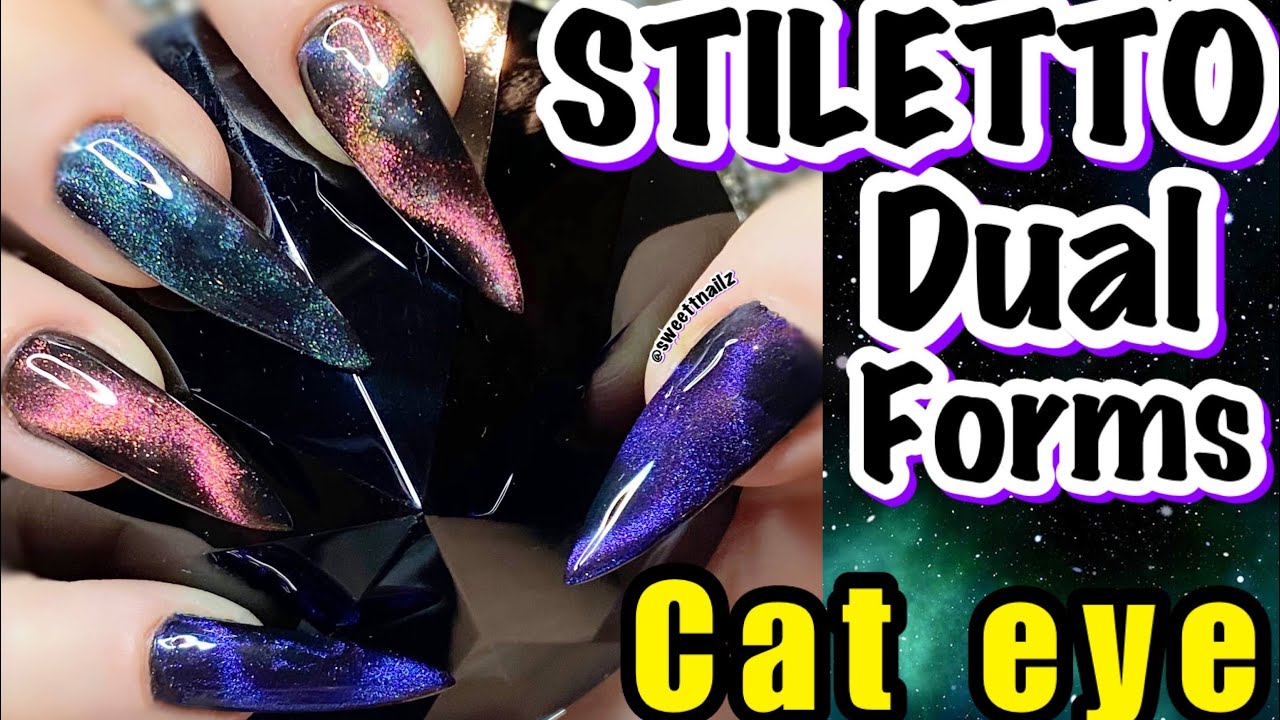 Cat Stiletto Nail 