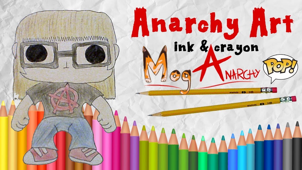 Anarchy Art - Funko Pop Style Mog Anarchy