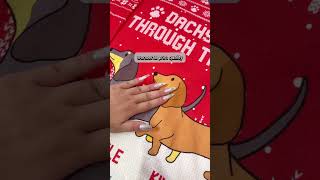 Dachshund Through The Snow | Personalized Ugly Sweater