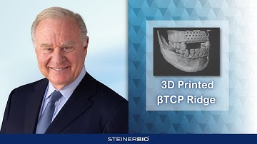 Introducing 3D Printed Pure Beta Tricalcium Phosphate for Ridge Augmentation