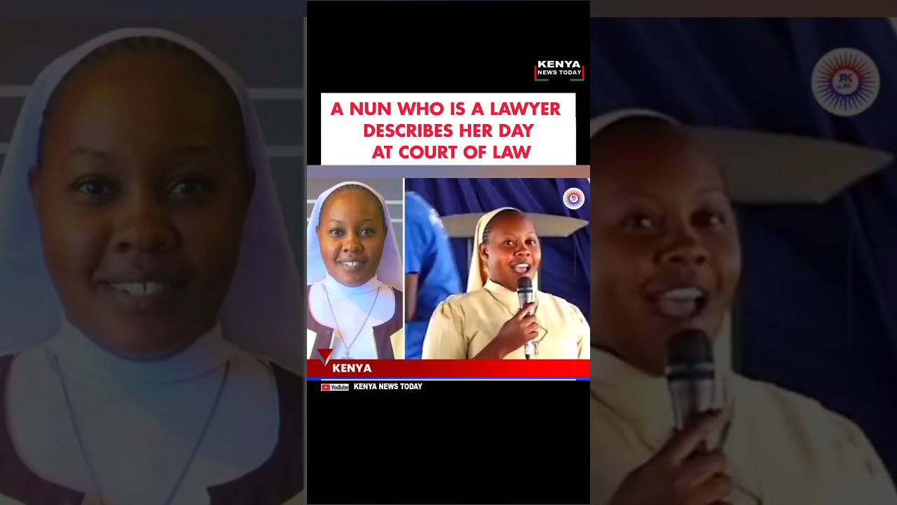 A NUN WHO IS LAWYER DESCRIBES HER DAY AT COURT OF LAW Catholic Catholicchurch Catholicsongs