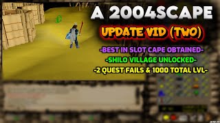 My KQ Preparation included the Legends' Quest.. (2004Scape)