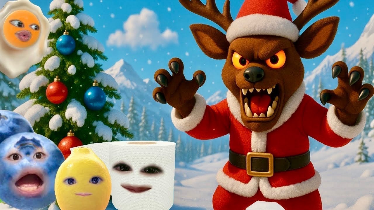 99日クリスマスが楽しみでシカたない親子4人【99nights in the forest