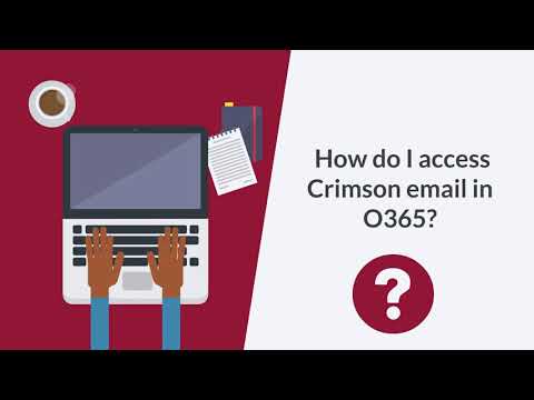 Accessing Crimson Mail in O365