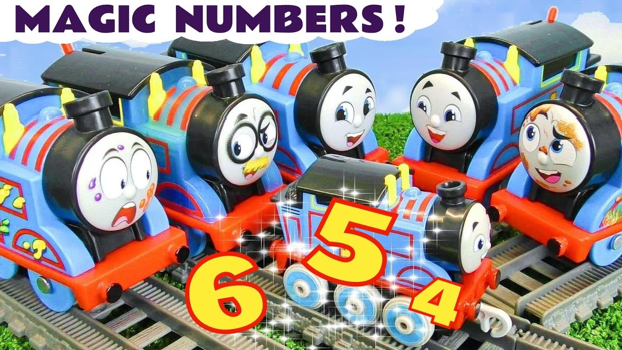 Fun Thomas train Magic Numbers stories with the Funlings