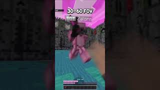 WORST Settings for MInecraft PvP... #shorts