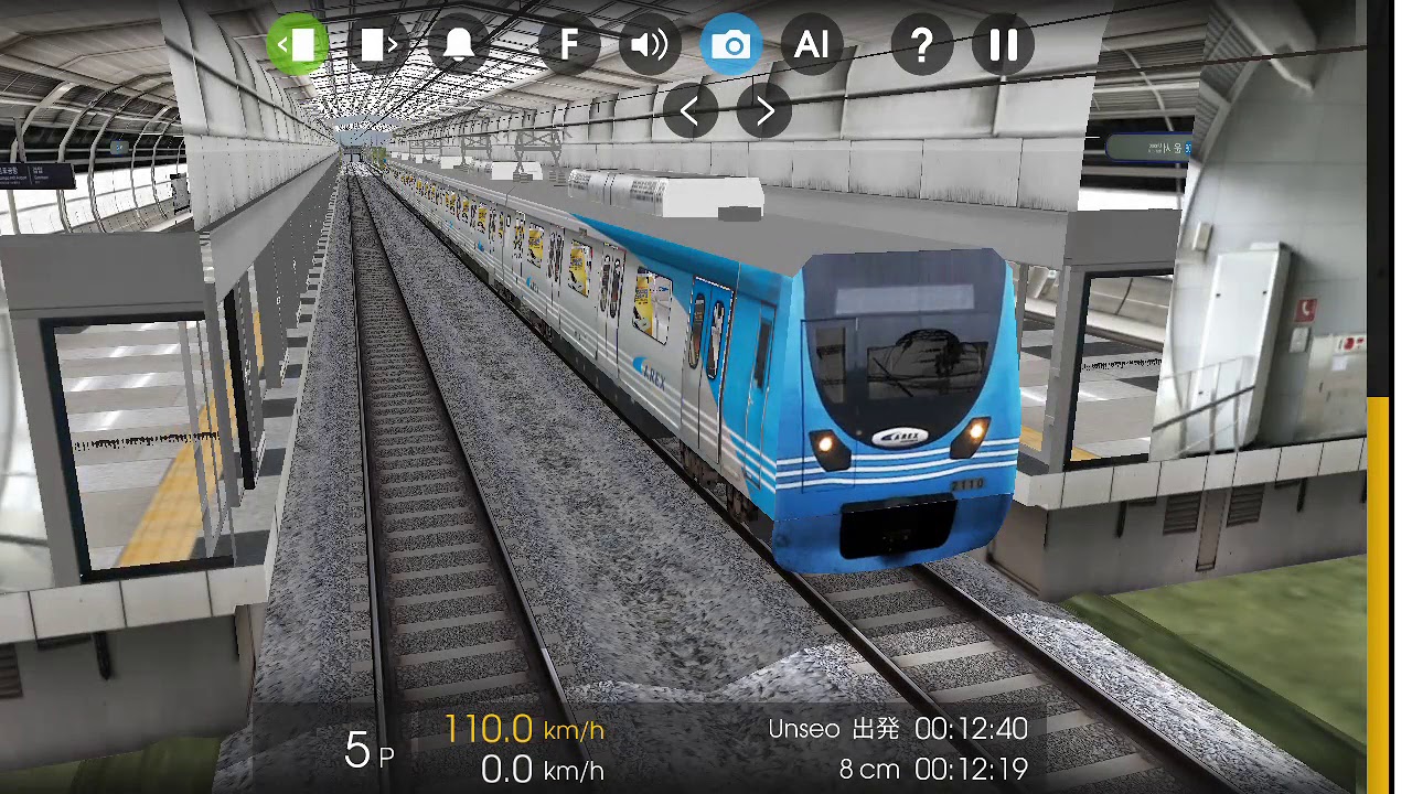 Hmmsim 2 韓國首爾機場線 Korea Incheon Airport line（各停）part1 - YouTube