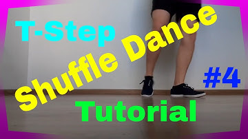 Detailed Shuffle Dance Tutorial/ T-step/ for everyone #4
