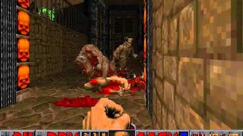 DOOM II: Scythe (UV Playthrough) [PC] - MAP17: Book Lords