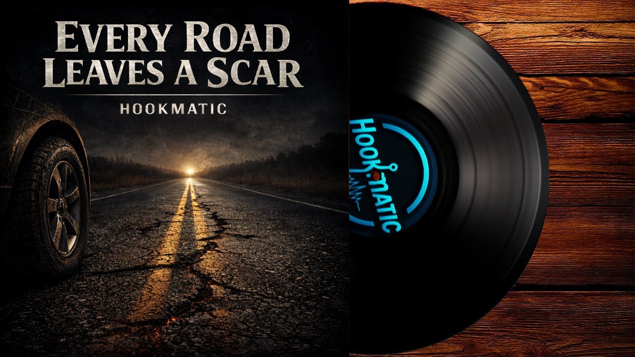 Every Road Leaves A Scar – Hookmatic (Official Lyric Video | Emotional Country Rock Story)