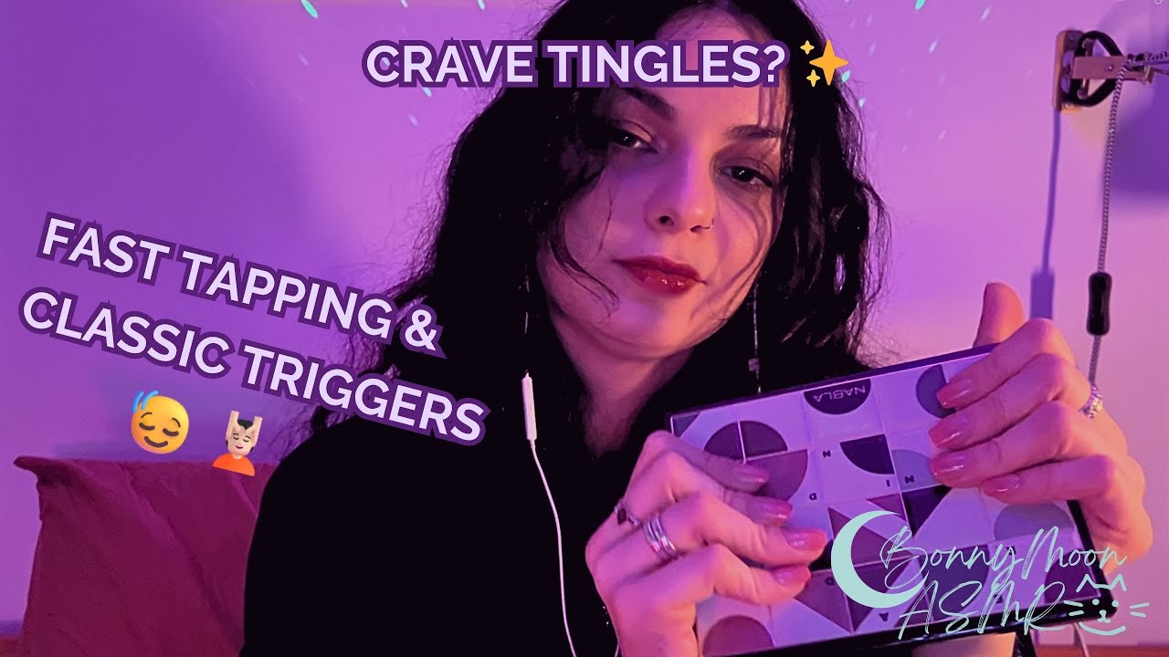 ASMR for INTENSE tingles ✨ fast tapping & scratching