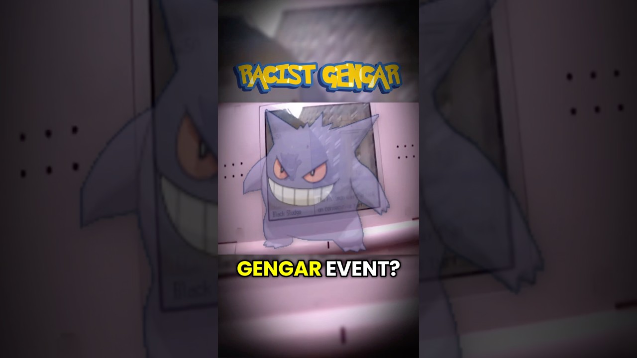 The Racist Gengar Event #nintendo #pokemon #pokémon #gamefreak #nintendods