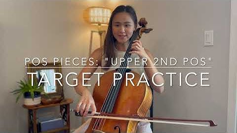 Target Practice "Upper 2nd Pos" (Cello Play Along) | Position Pieces Book 1 By Rick Mooney