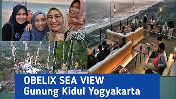 Menikmati Sunset di OBELIX SEA VIEW - Wisata di kawasan Parangtritis Jogja